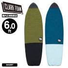 CLARK FOAM | 2TONE KNITCASE 6'0 SHORT