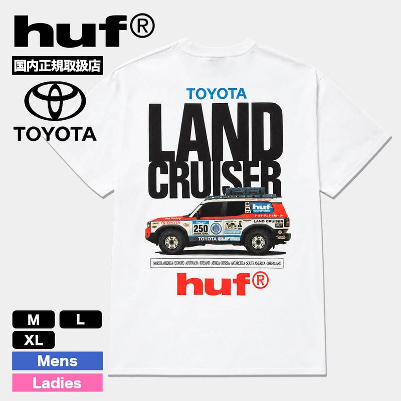 huf | huf X TOYOTA LAND CRUISER RALLY TEE��TS02920��