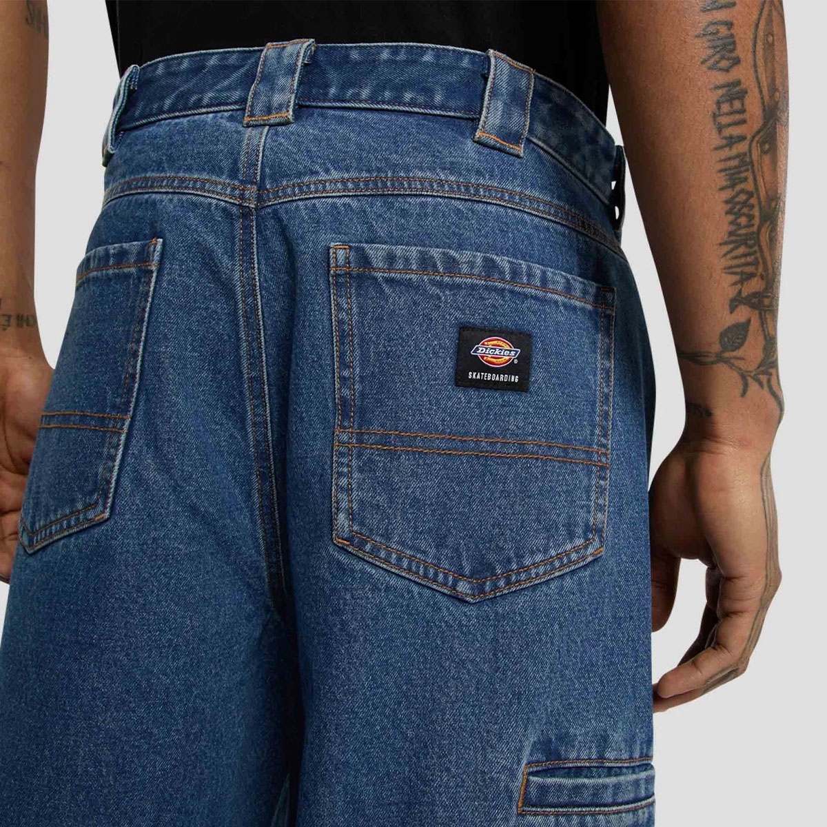 DICKIES �ǥ��å�����  �������ȥܡ��ǥ��� ��� �ǥ˥�ѥ�� ������ �ޥ���������������� ���������� �͵��֥��� | MA FLEX DENIM PANTS��DK0A87HT��