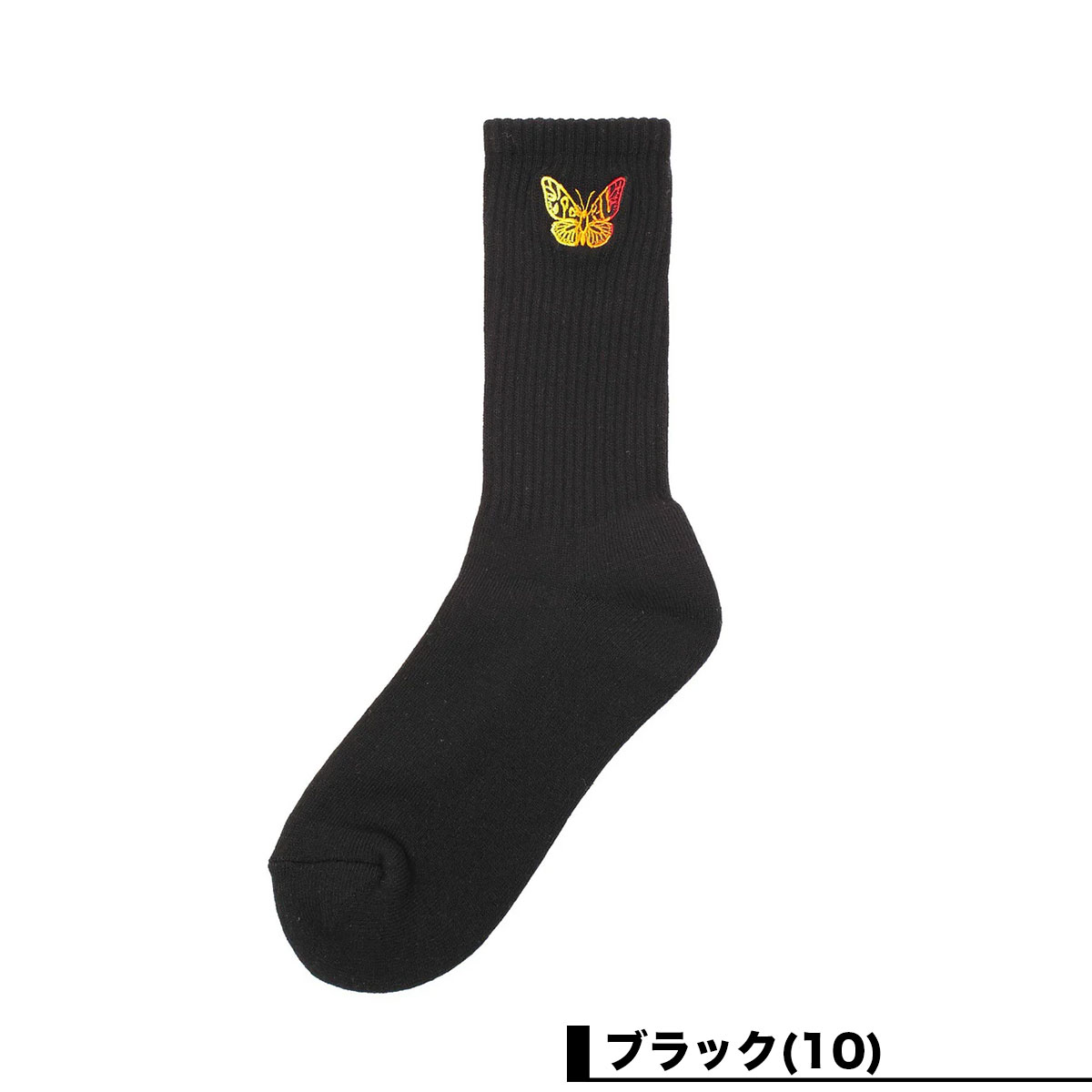 X-GIRL  | GRADATION BUTTERFLY SOCKS��105262054008��