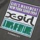 X-GIRL  | FADED HARD COLORS BOX LOGO S/S TEE��105262011034��