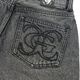 X-GIRL  | EMBLEM POCKET DISTRESSED DENIM SHORTS��105263031008��