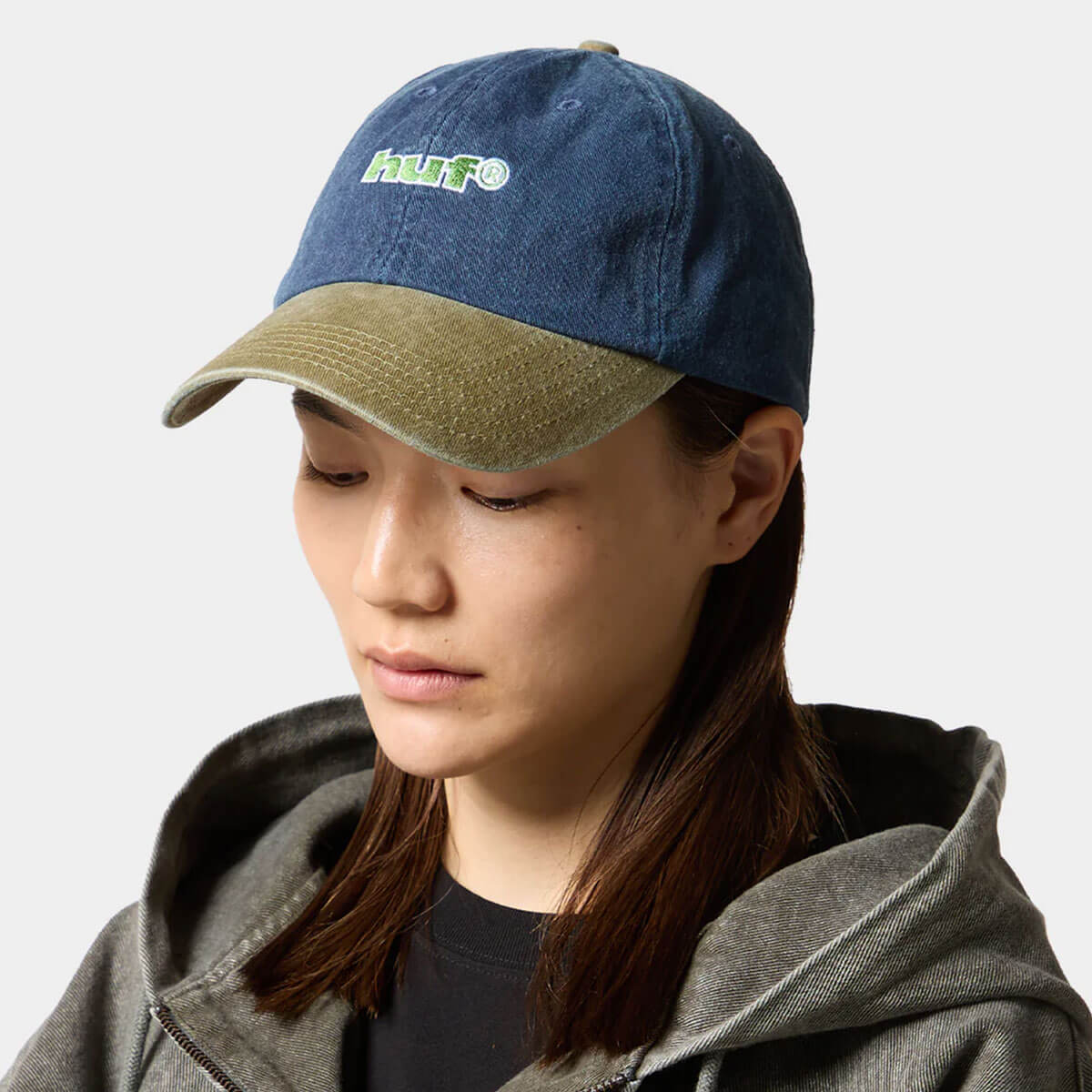 huf | TWO TONE 89 WASHED 6 PANEL HAT��HT00933��