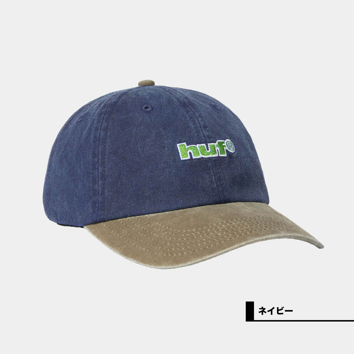 huf | TWO TONE 89 WASHED 6 PANEL HAT��HT00933��