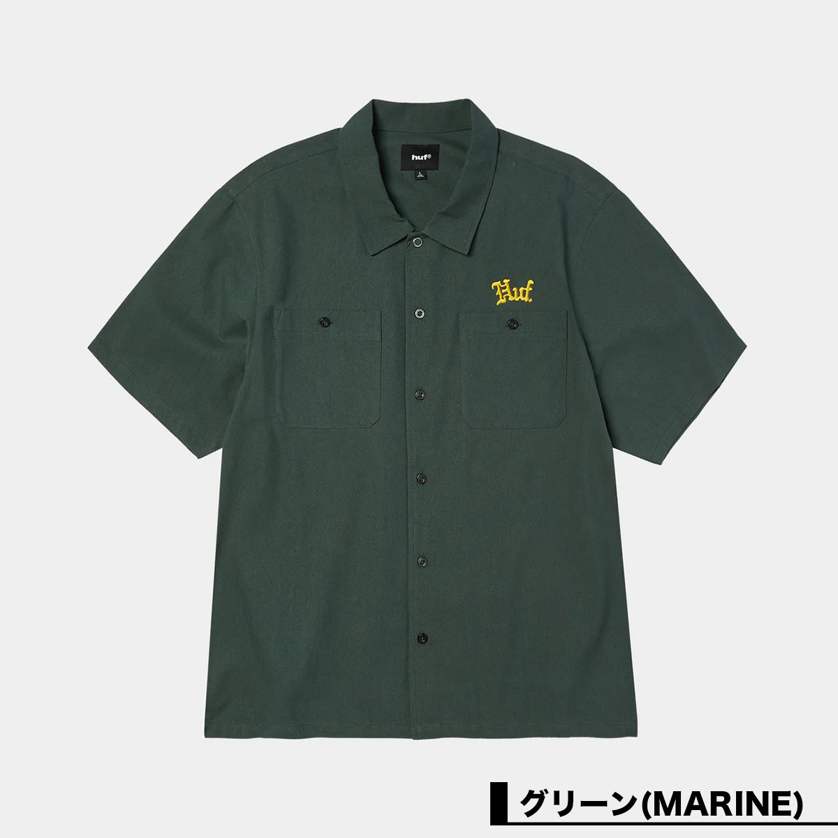 huf | FANTASIES WORK SHIRT��BU00267��