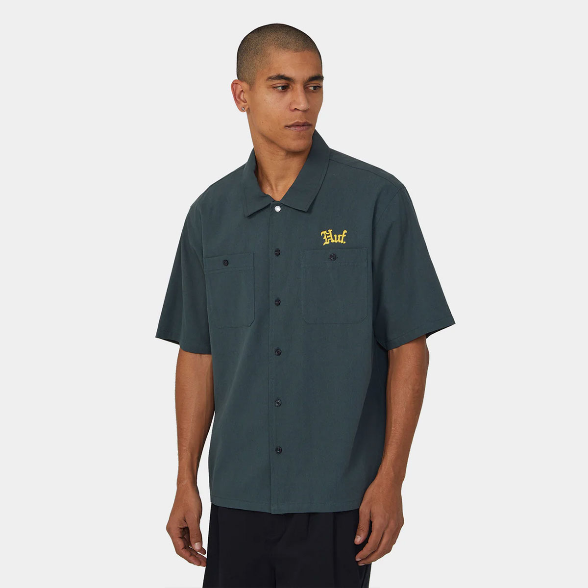 huf | FANTASIES WORK SHIRT��BU00267��