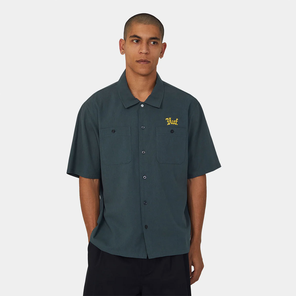 huf | FANTASIES WORK SHIRT��BU00267��