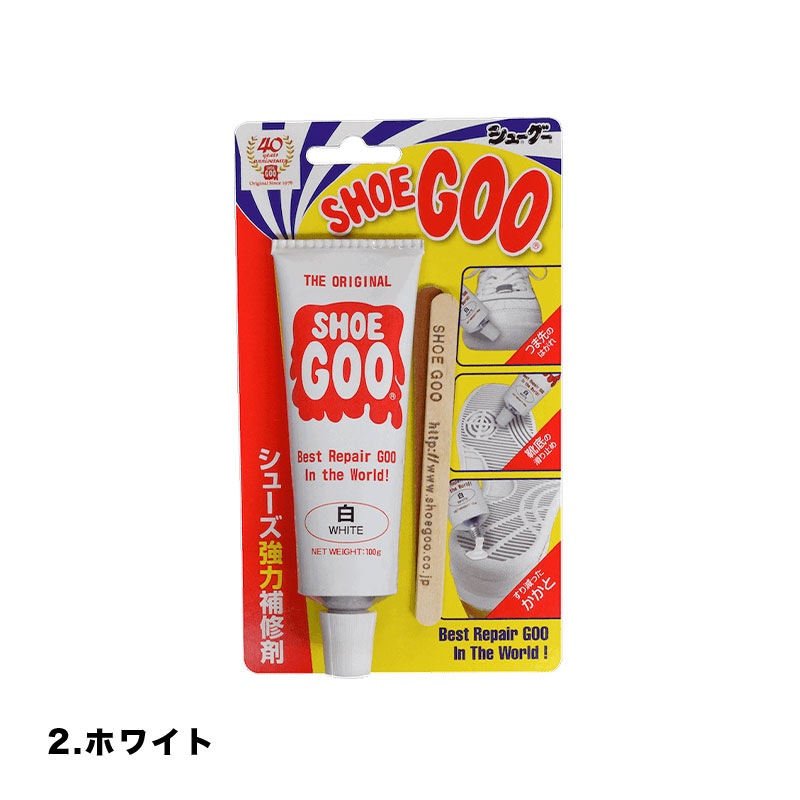 SHOE GOO ���塼���� ���塼���佤�� ����� ���� ���ˡ����� �������塼 �������ȥܡ��� 100g �� ���������� ���� �佤���� �ۥ磻�� �ʥ������101003-22��