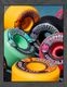 SPITFIRE WHEELS | Team Color Pack F4 Conical Full 99a 54/56mm��21110012B54��