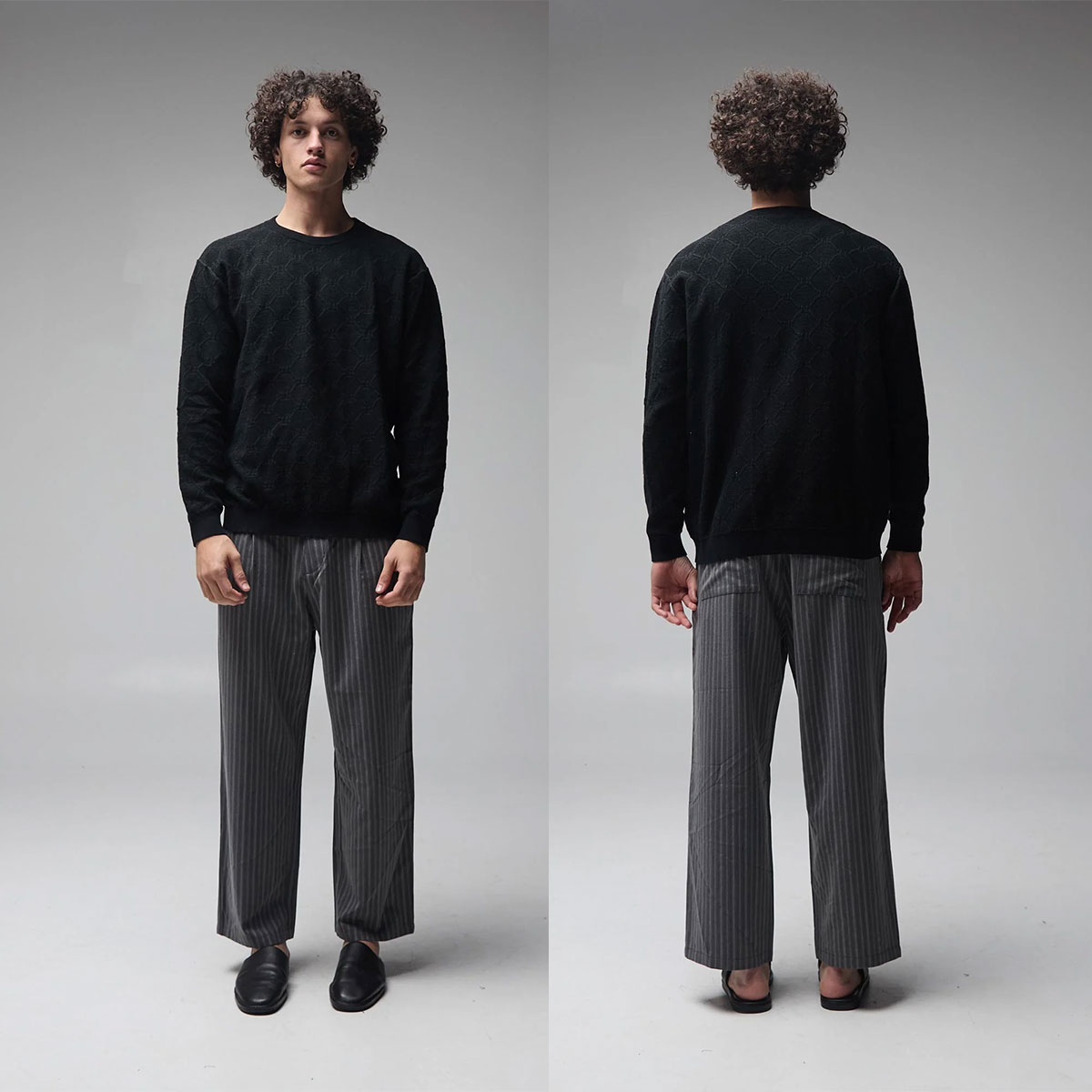 FORMER | GATE KNIT CREW��FKN-26301��