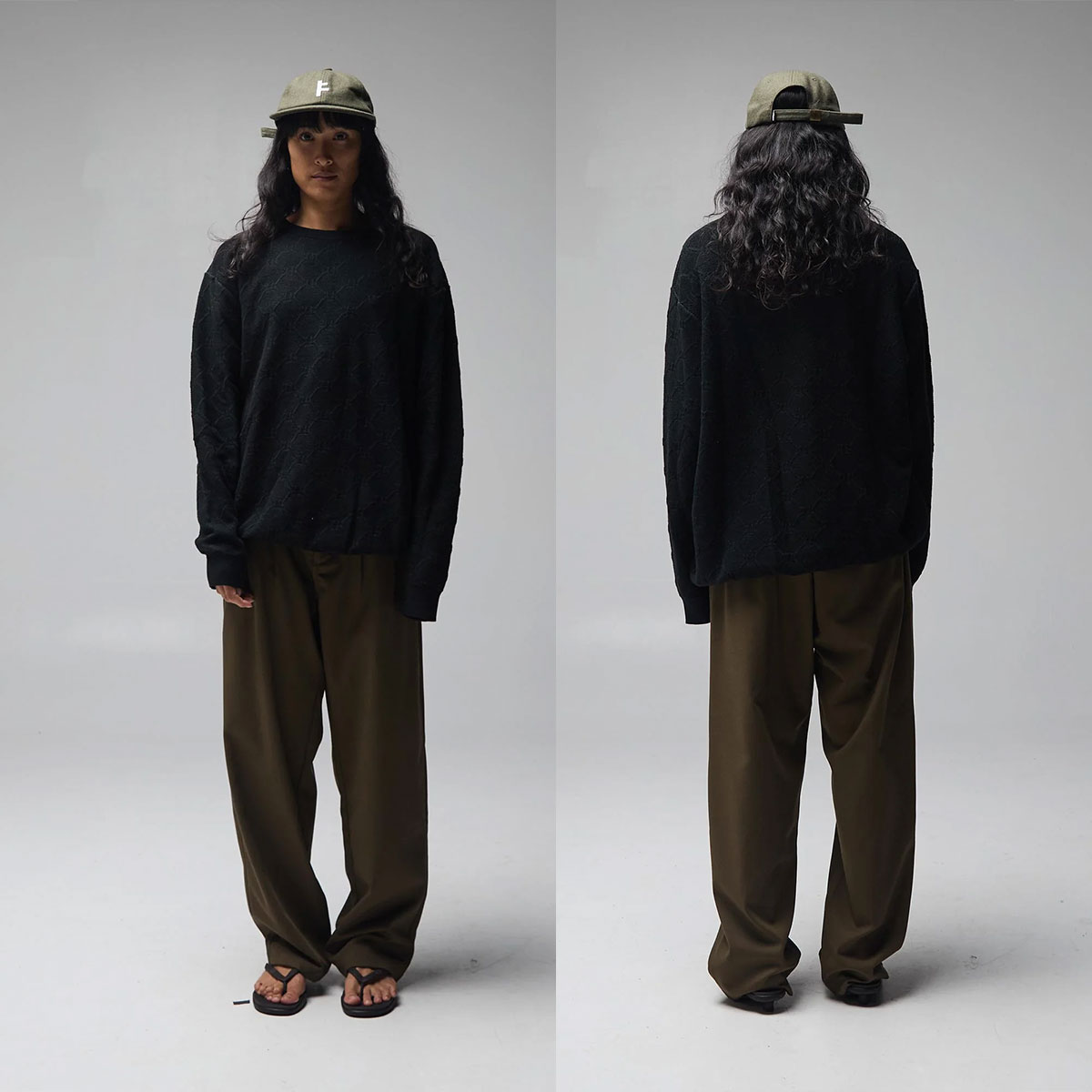 FORMER | GATE KNIT CREW��FKN-26301��