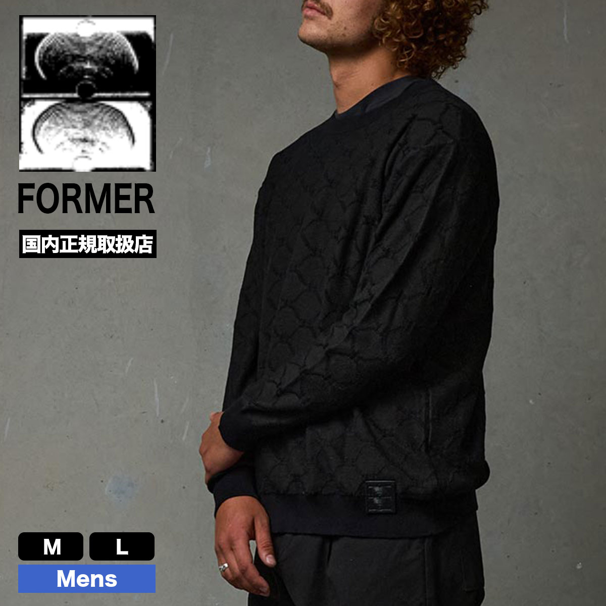 FORMER | GATE KNIT CREW��FKN-26301��