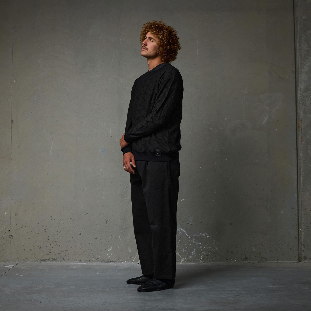 FORMER | GATE KNIT CREW��FKN-26301��