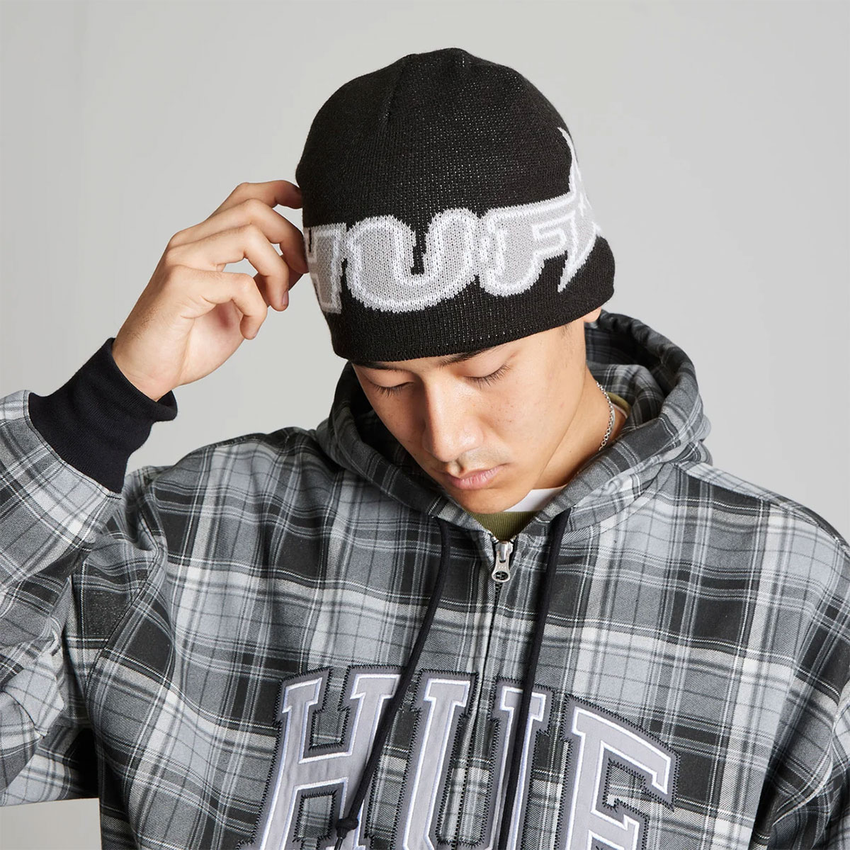 HUF  | GALAXY SKULL BEANIE��BN00196��