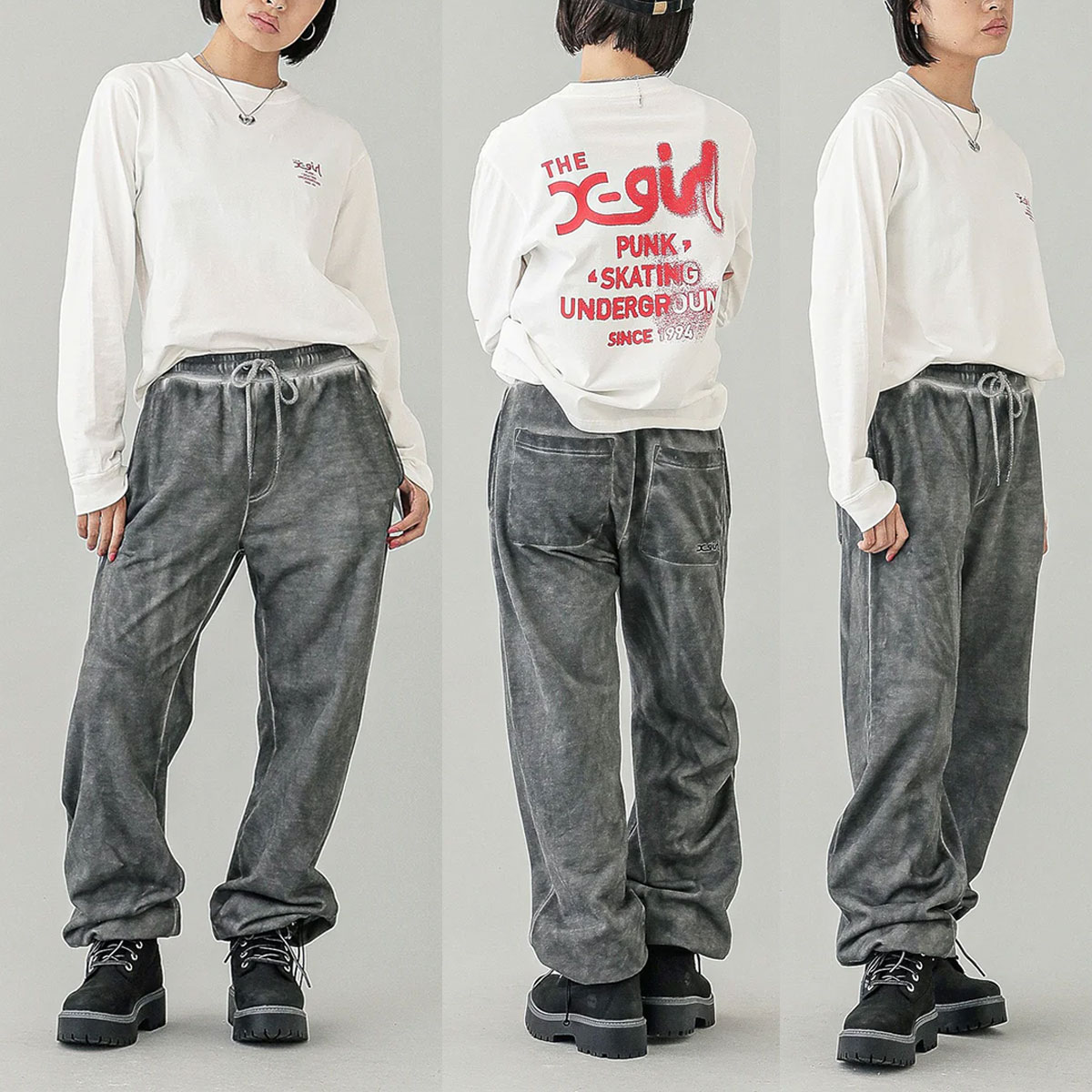 ڥޡۥå T ĹµT  Хåץ 3 M ȥ꡼ȿ͵֥ X-GIRL  | RUSTY LOGO L/S TEE105251011018(JACK)