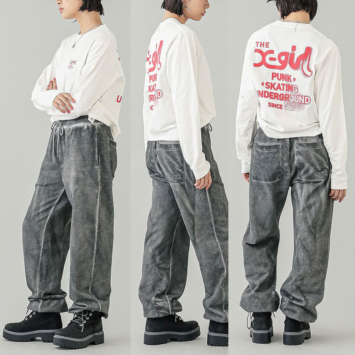 ڥޡۥå T ĹµT  Хåץ 3 M ȥ꡼ȿ͵֥ X-GIRL  | RUSTY LOGO L/S TEE105251011018(JACK)