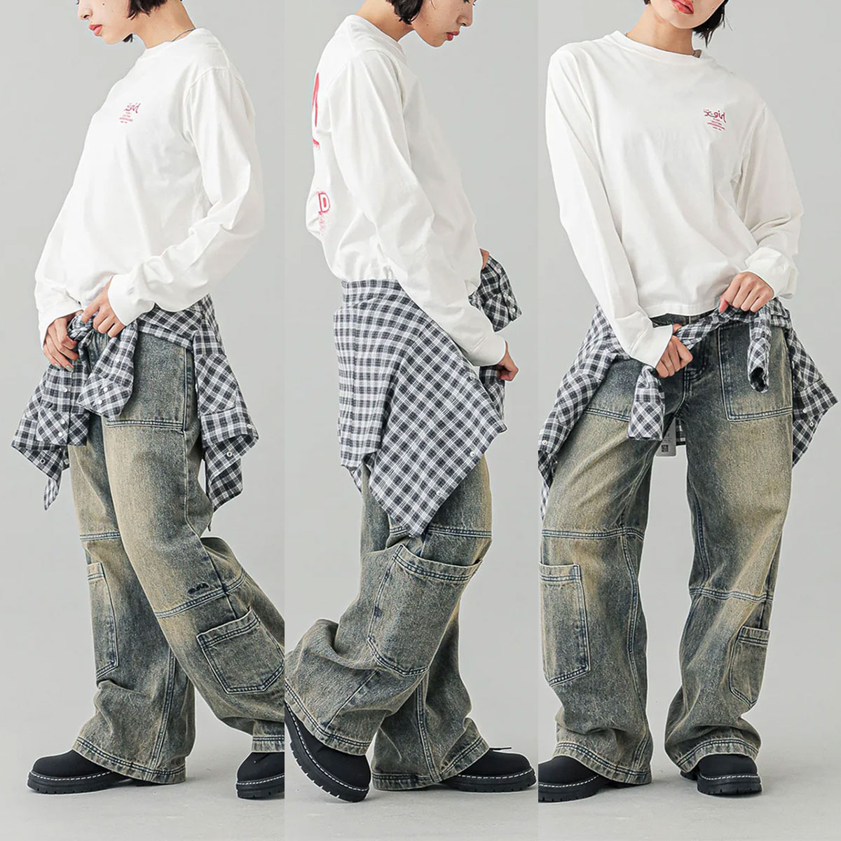 ڥޡۥå T ĹµT  Хåץ 3 M ȥ꡼ȿ͵֥ X-GIRL  | RUSTY LOGO L/S TEE105251011018(JACK)