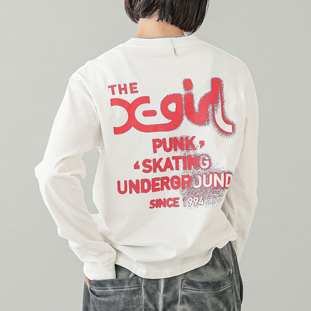 ڥޡۥå T ĹµT  Хåץ 3 M ȥ꡼ȿ͵֥ X-GIRL  | RUSTY LOGO L/S TEE105251011018(JACK)