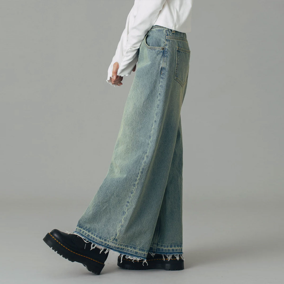 ��20%OFF ���ե�����ۥ��å��������� �ǥ˥�ѥ�� M �����饤�� �롼�����륨�å� ���åȥ��� ��2�� ���ȥ꡼�ȿ͵��֥��� X-GIRL ���� | LOW RISE OVERDYED DENIM PANTS��105251031003��