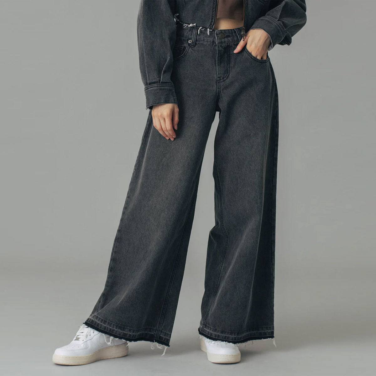 ��20%OFF ���ե�����ۥ��å��������� �ǥ˥�ѥ�� M �����饤�� �롼�����륨�å� ���åȥ��� ��2�� ���ȥ꡼�ȿ͵��֥��� X-GIRL ���� | LOW RISE OVERDYED DENIM PANTS��105251031003��