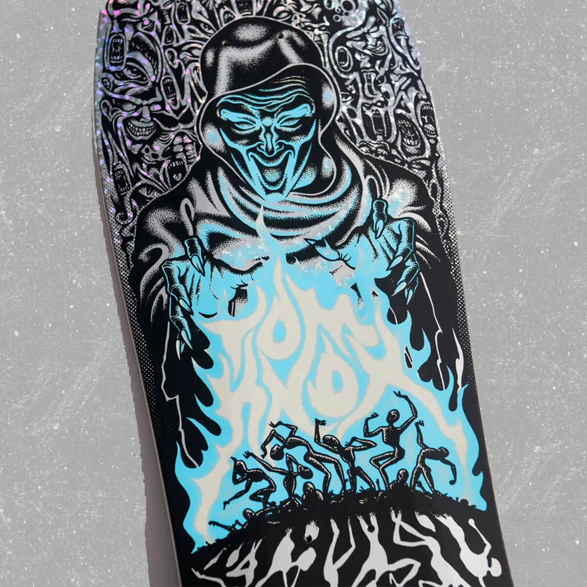Santa Cruz | KNOX FIREPIT REISSUE SKATEBOARD DECK 10.07inc��11117599-164942��