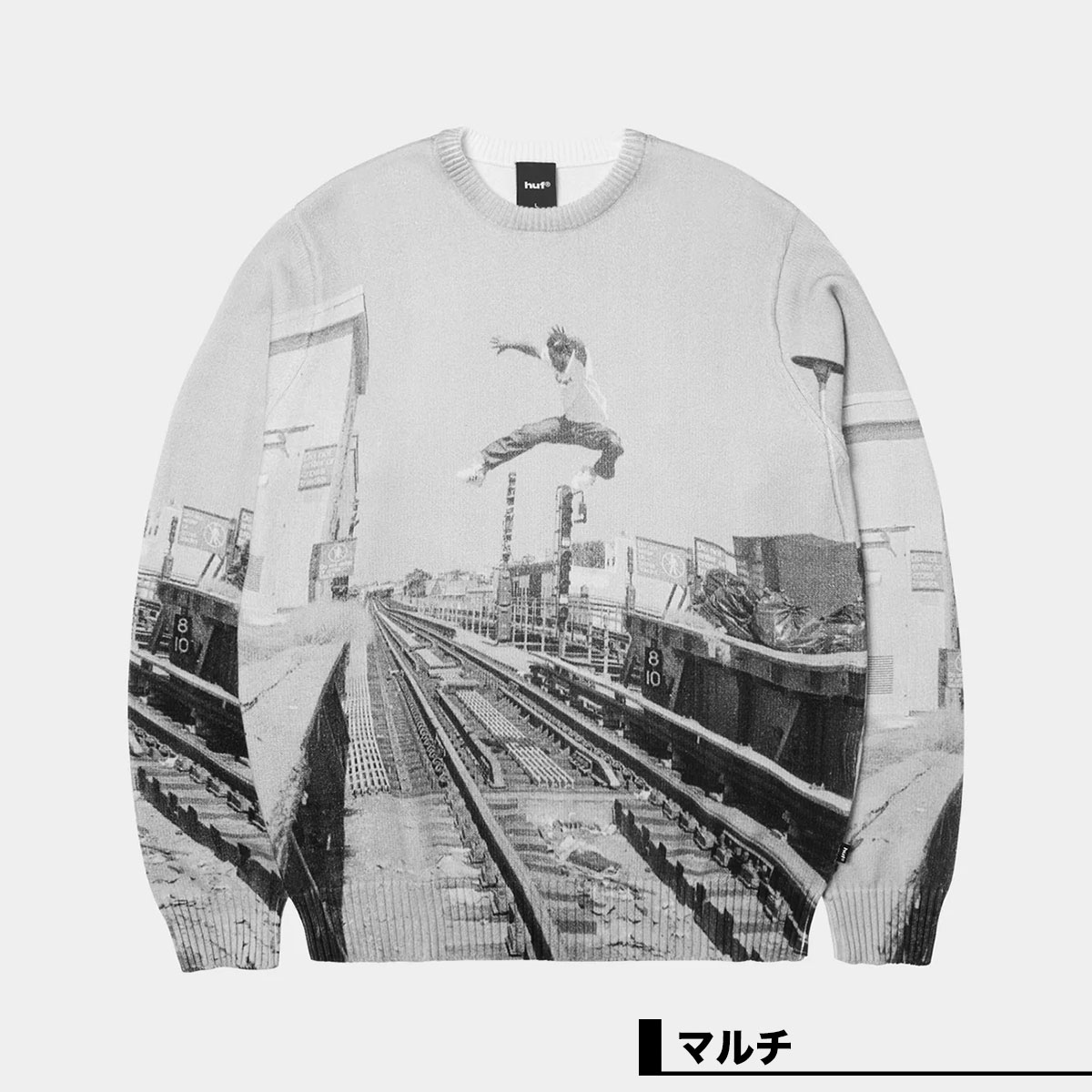 HUF  | TAKING THE LEAP SWEATER��KN00607��