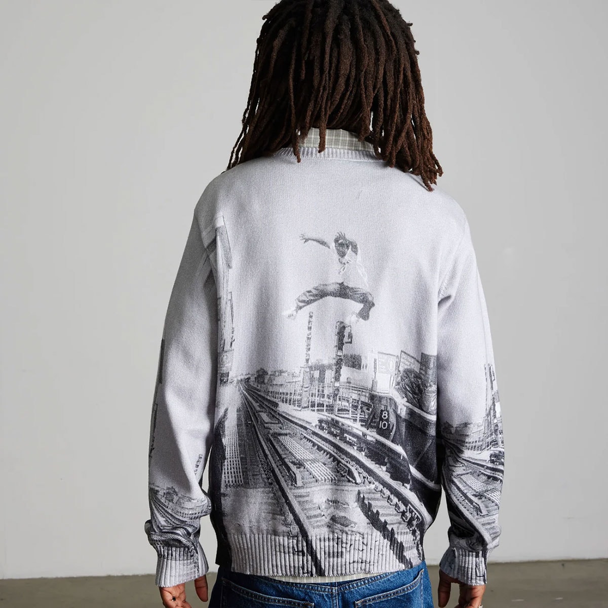 HUF  | TAKING THE LEAP SWEATER��KN00607��