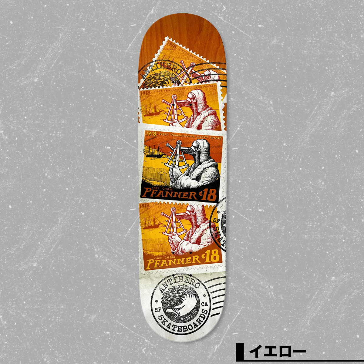 ������ҡ����� �������ȥܡ��� �����ܡ� �ǥå� 8.25 / 8.5inc PFANNER / DAAN �������ȥǥå� ���󥿥� �͵��֥��� ANTI HERO |  POSTAL PRO SERIES ART TODD FRANCEIS��10020ZZ047PF00��