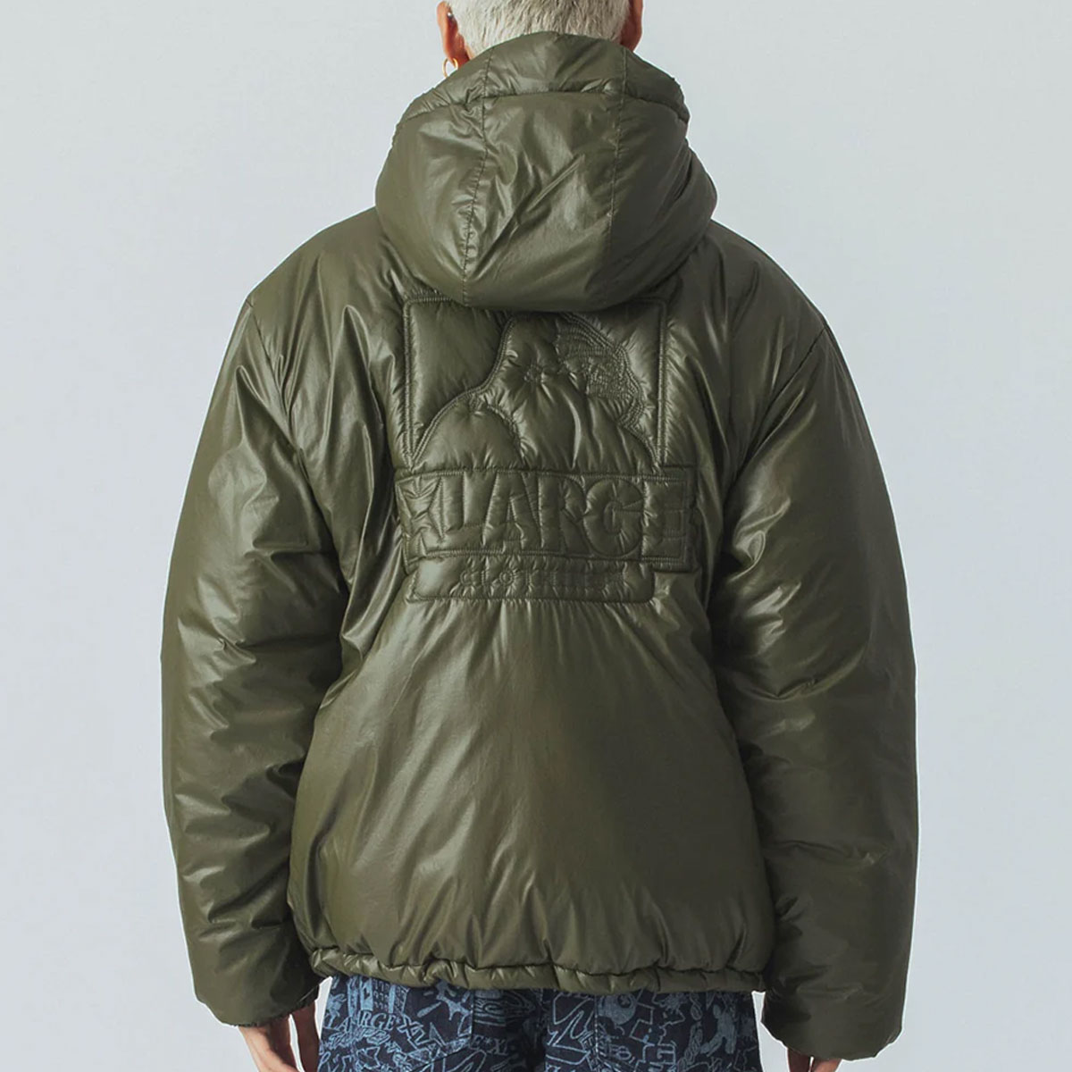 40%OFF ۥȥ顼  ѥե㥱å  ʥ  ƥå 2 L XL ͵ ֥ XLARGE   | QUILTING LOGO HOODED PUFFER JACKET1012440210040tr