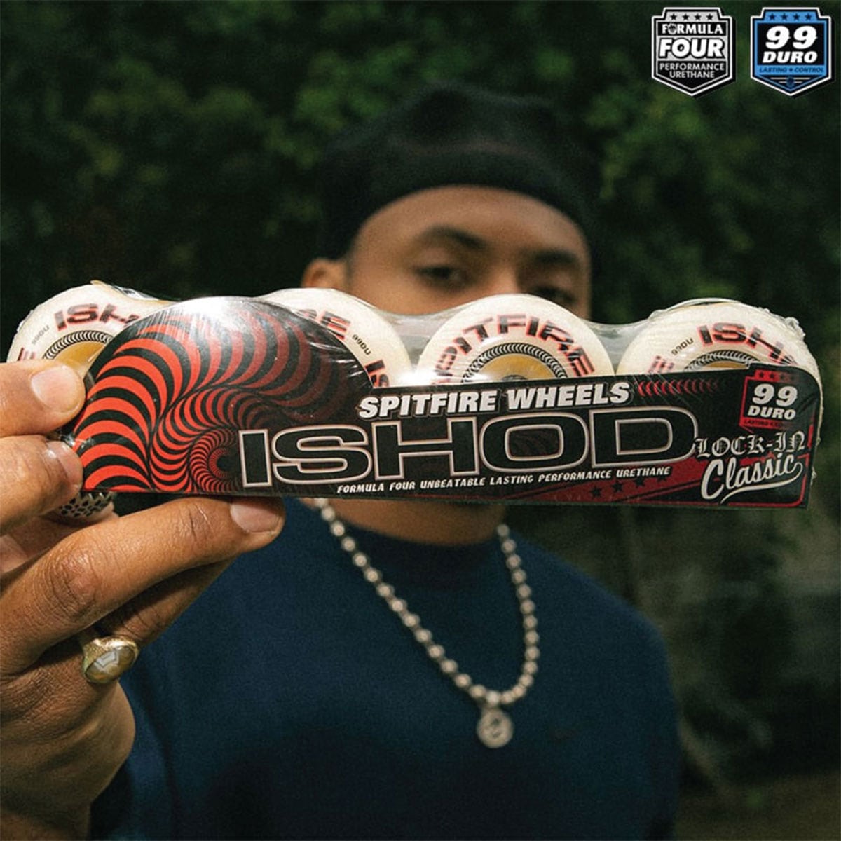 ���ԥåȥե����� �������� 52mm ������å� ���å����� �������ȥܡ��� �����ܡ� SPITFIRE WHEELS | Formula Four Ishod LOCK-IN CLASSIC Wheels 99D��21110373WA52��