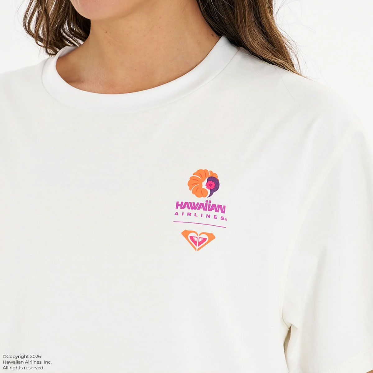 ROXY | ROXY x HAWAIIAN AIRLINES TEE��RLY262023��