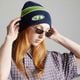HUF   | FREQUENCY SKULL BEANIE��BN00197��
