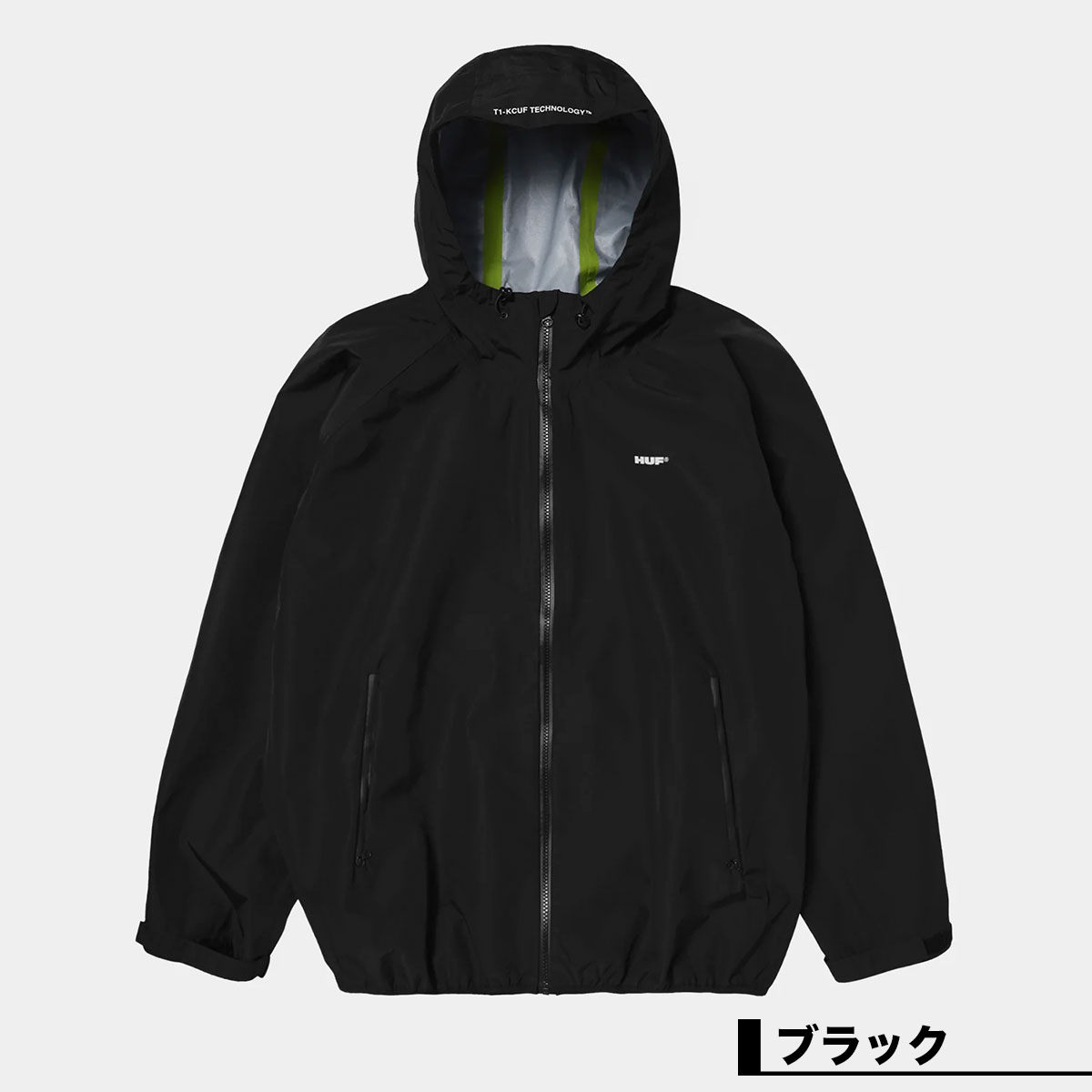 ��20%OFF ���ꥹ�ޥ��������HUF �ϥ� ���㥱�å� ��������  ��� ��ǥ����� ���� �ɿ� ���� ����ץ� L �������ȥܡ��� ���������� �͵� �֥��� | RAINIER SHELL JACKET��JK00458��