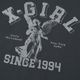 X-girl  | ANGEL AND LOGO RAGLAN L/S BABY TEE��105261013003��