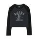 X-girl  | ANGEL AND LOGO RAGLAN L/S BABY TEE��105261013003��