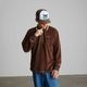 HUF  | PARKER VELOUR LS POLO��KN00609��