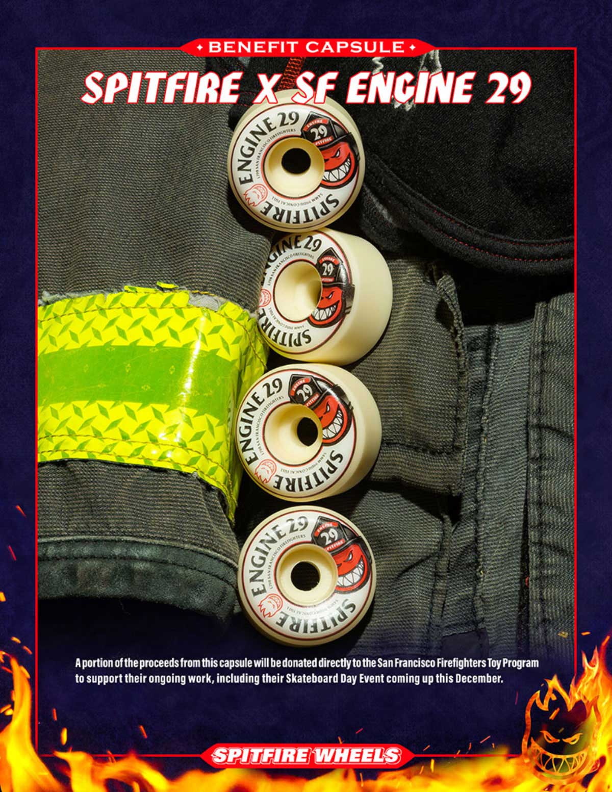 ���ԥåȥե����� �������� 54mm / 56mm ����ե�󥷥������ɶ� ����� �������ȥܡ��� �����ܡ� SPITFIRE WHEELS | 99D F4 Conical Full SF Engine 29��211103895��