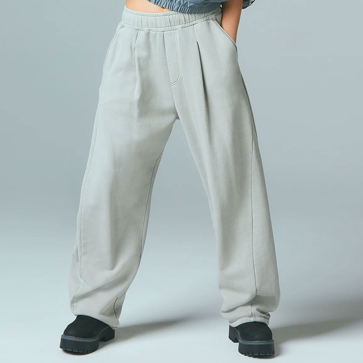 X-girl | PIGMENT DYED SCRIPT LOGO SWEATPANTS��105261031001��