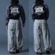 X-girl | PIGMENT DYED SCRIPT LOGO SWEATPANTS��105261031001��