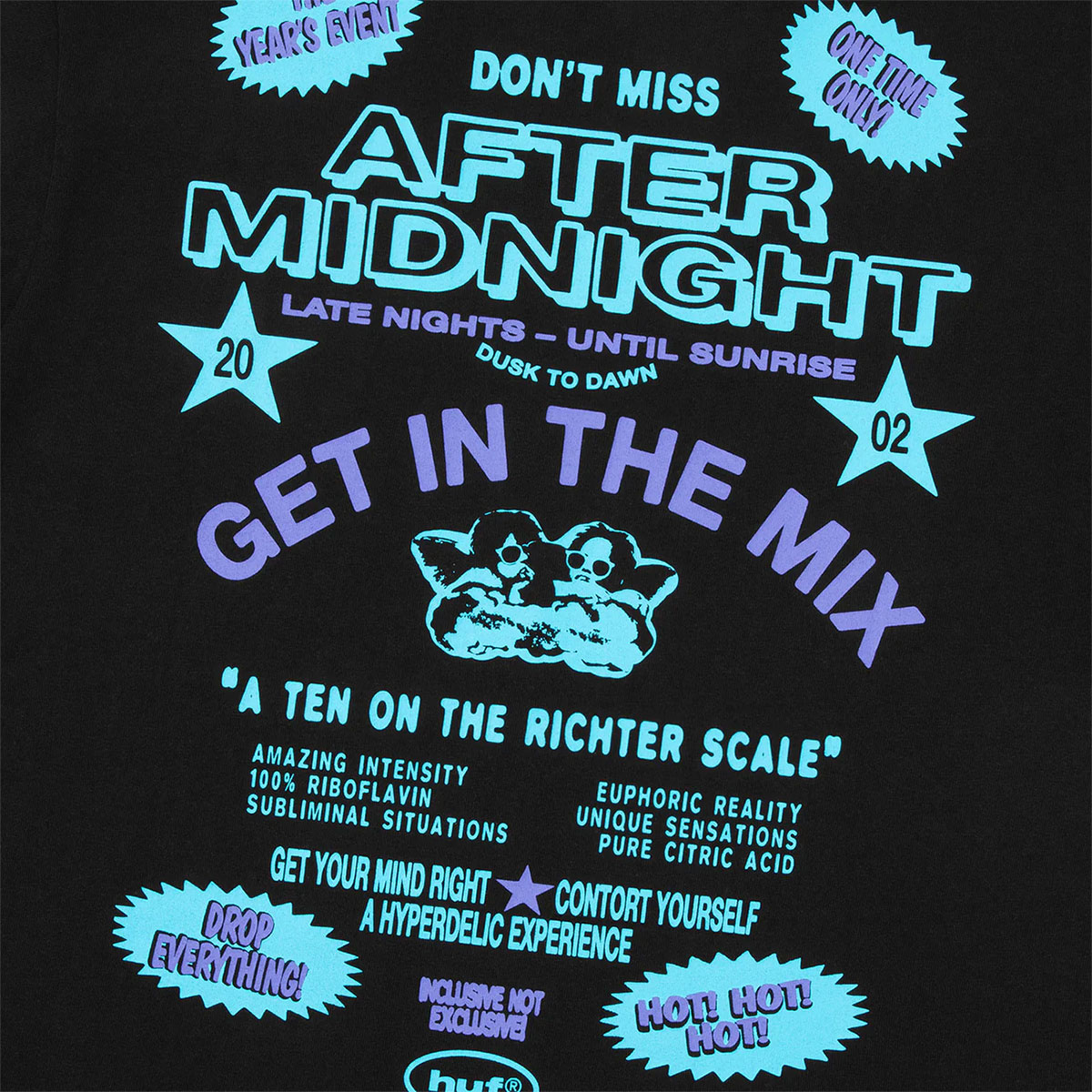 huf | AFTER MIDNIGHT TEE��TS02632��