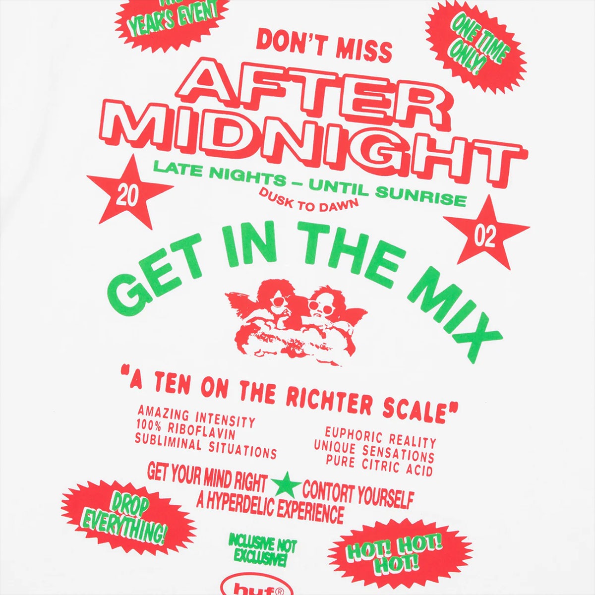 huf | AFTER MIDNIGHT TEE��TS02632��