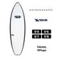 Haydenshapes surfboards |  NOVA FutureFlex futures 5'5 5'6 5'7 5'8