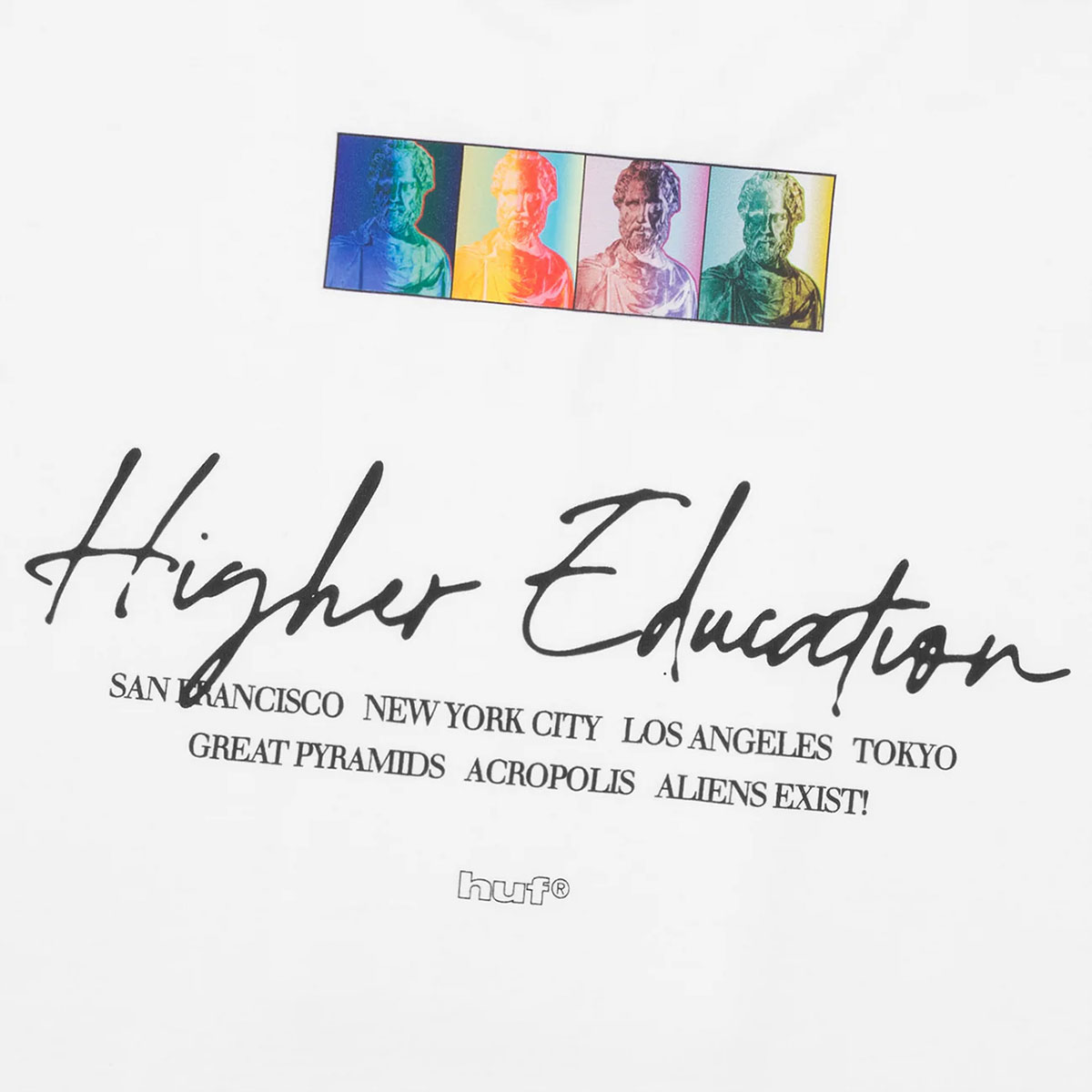 HUF  | HIGHER EDUCATION TEE��TS02695��