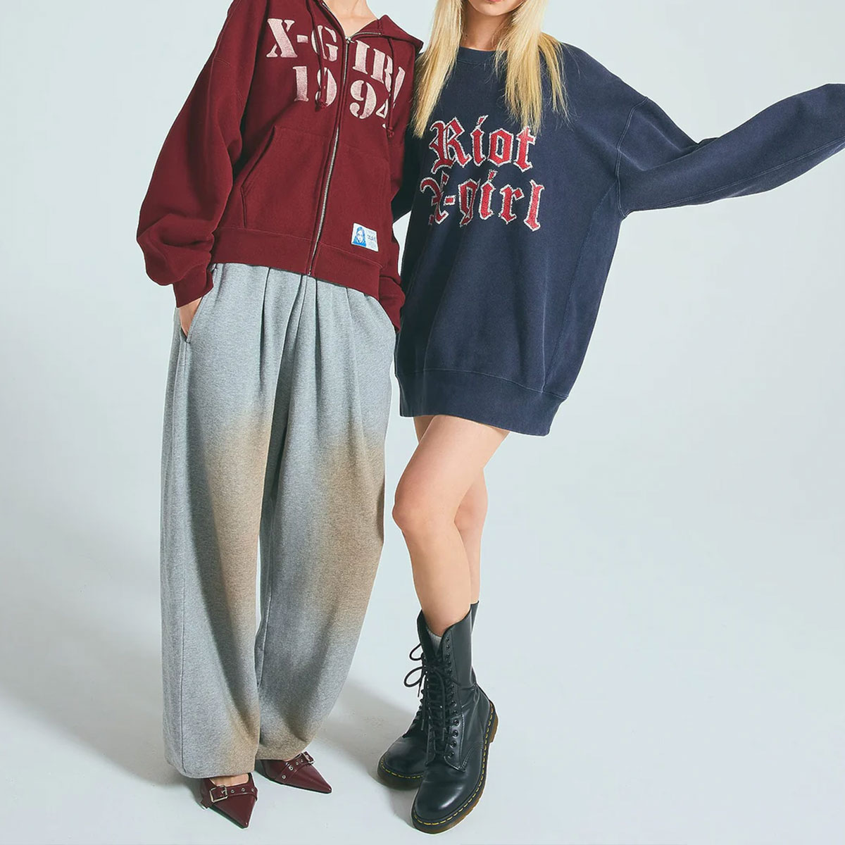 ���å��������� �����ԥ��� �������å� �ȥ졼�ʡ� �ȥåץ� ��ǥ����� �����С������� ���ԡ��� M ���ȥ꡼�ȿ͵��֥��� X-GIRL ���� 2025 ���� | X-girl �� Champion��105254012022��