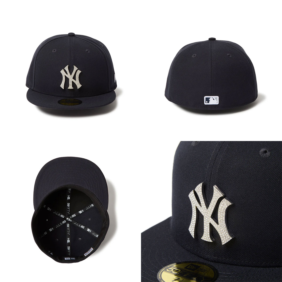 �˥塼���� ����å� ��� ˹�� MLB ��󥭡��� / ��å� �饤�󥹥ȡ��� ��2�� �͵��֥��� NEW ERA  newera | 59FIFTY Rhinestone Badge��1466812-��