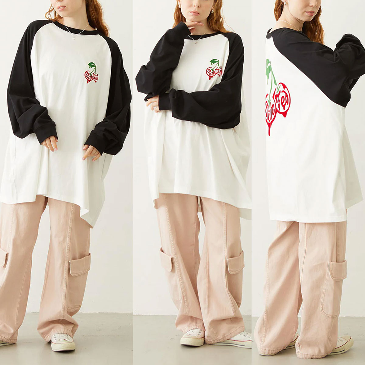 �ߥ륯�ե��� ��ǥ����� ����T Ĺµ T����� �ӥå�T �����С������� �饰��� ������ �������� ���� ��2�� �͵��֥��� MILKFED. �����103261013003��