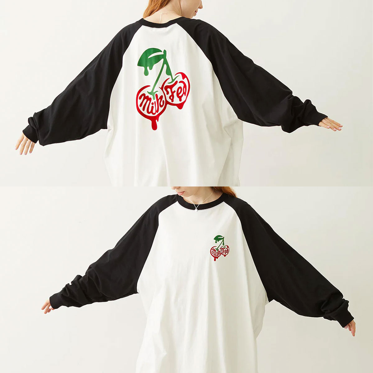 �ߥ륯�ե��� ��ǥ����� ����T Ĺµ T����� �ӥå�T �����С������� �饰��� ������ �������� ���� ��2�� �͵��֥��� MILKFED. �����103261013003��