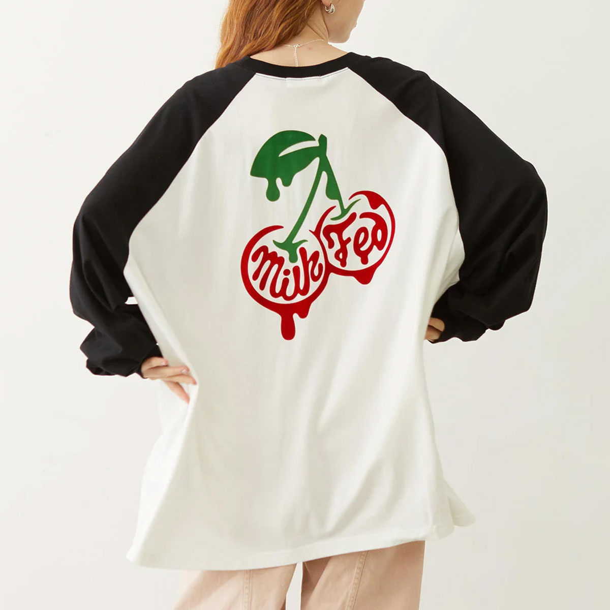 �ߥ륯�ե��� ��ǥ����� ����T Ĺµ T����� �ӥå�T �����С������� �饰��� ������ �������� ���� ��2�� �͵��֥��� MILKFED. �����103261013003��