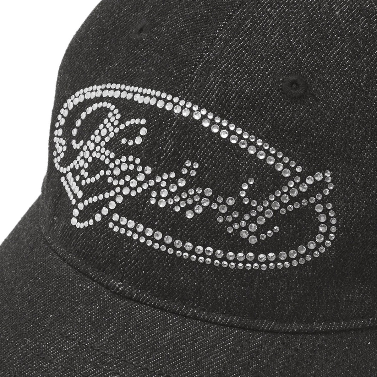 X-girl | RHINESTONE OVAL LOGO 6PANEL DENIM CAP��105261051009��