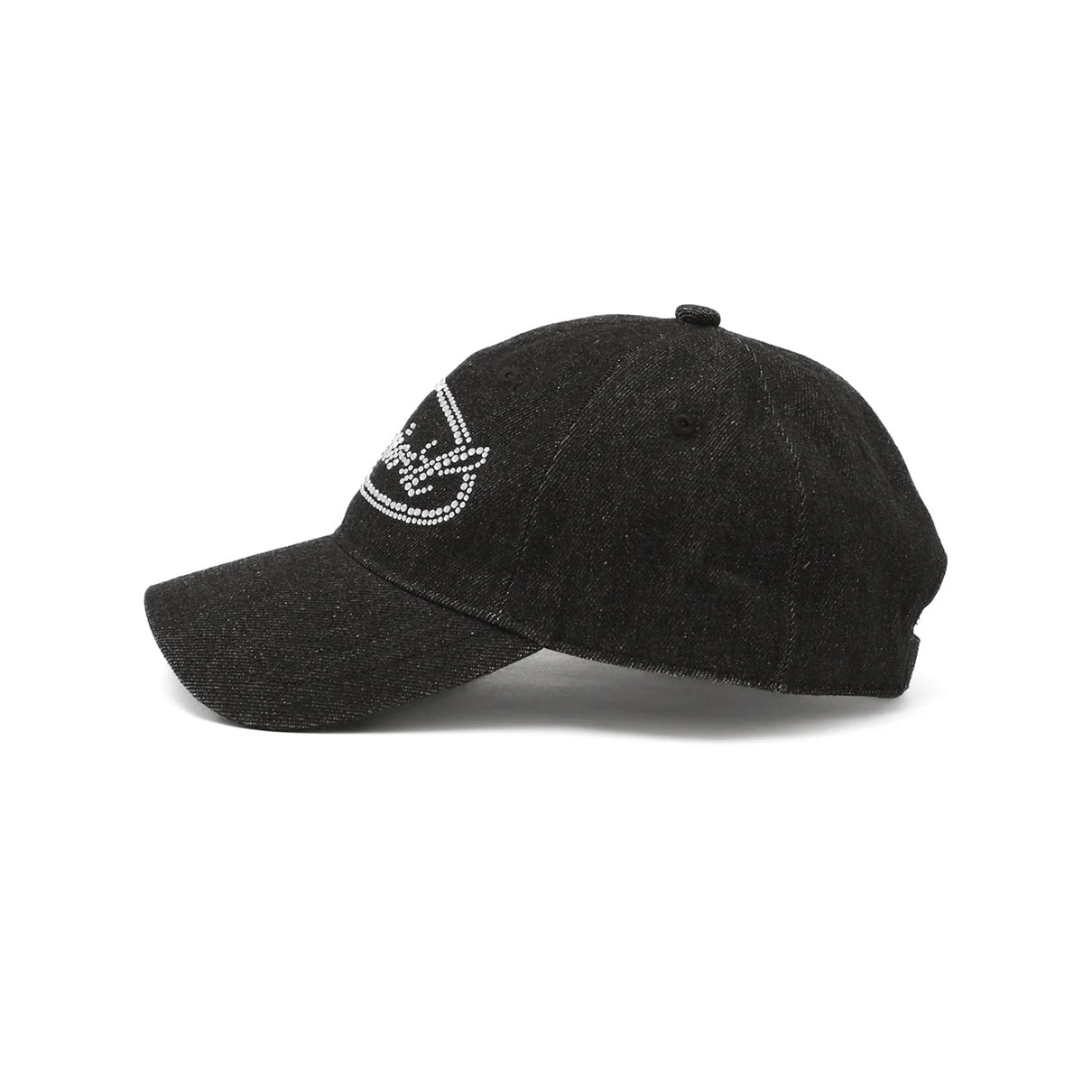 X-girl | RHINESTONE OVAL LOGO 6PANEL DENIM CAP��105261051009��